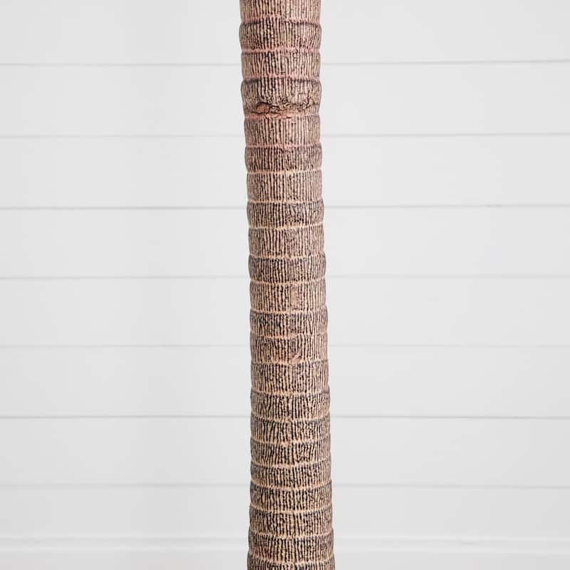 Potted Artificial Coconut Palm Tree - 8'