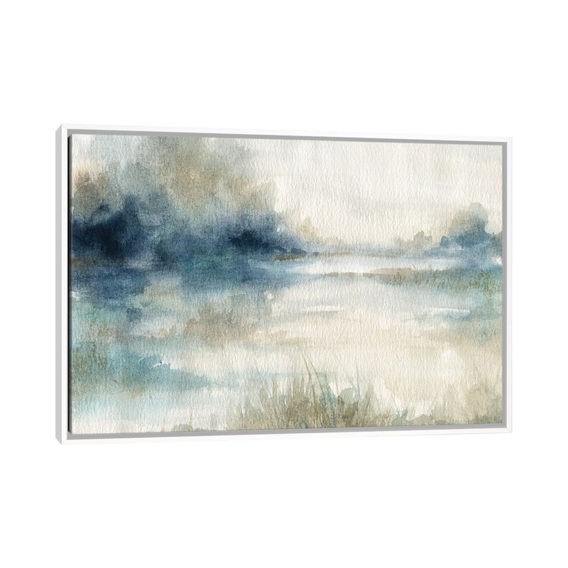 iCanvas "Still Evening Waters II" by Carol Robinson Framed Canvas Print - White - 18x26