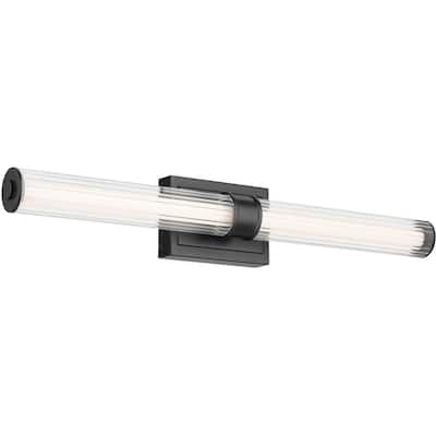 Kichler 55197LED Laurene 2 Light 31" Wide LED Vanity Light with Clear