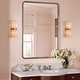 preview thumbnail 4 of 9, 2-Light Modern Boho Natural Ivory Hand-Woven Rope Fabric Flush Mount Wall Lighting Up&Down Wall Sconces
