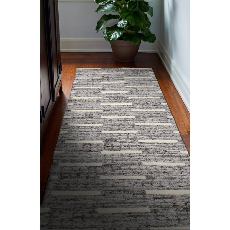 Bashian Jedidiah Grey Transitional Area Rug