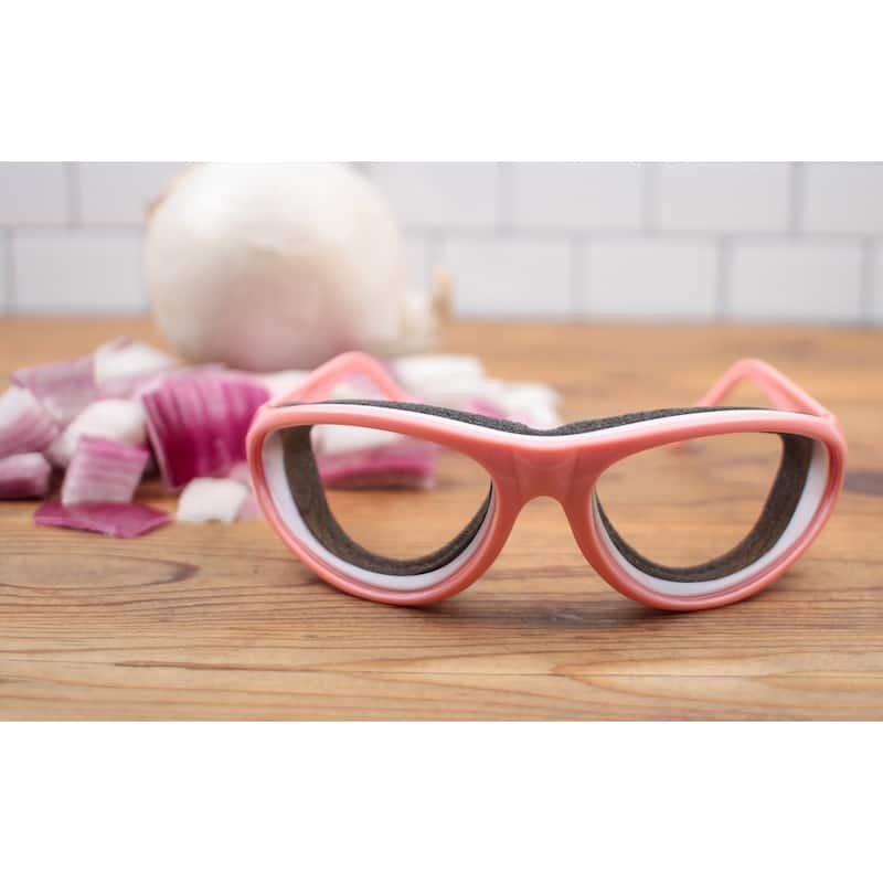 Onion Goggles - Pink Frame - 5.5 x 6.5 x 1.5"