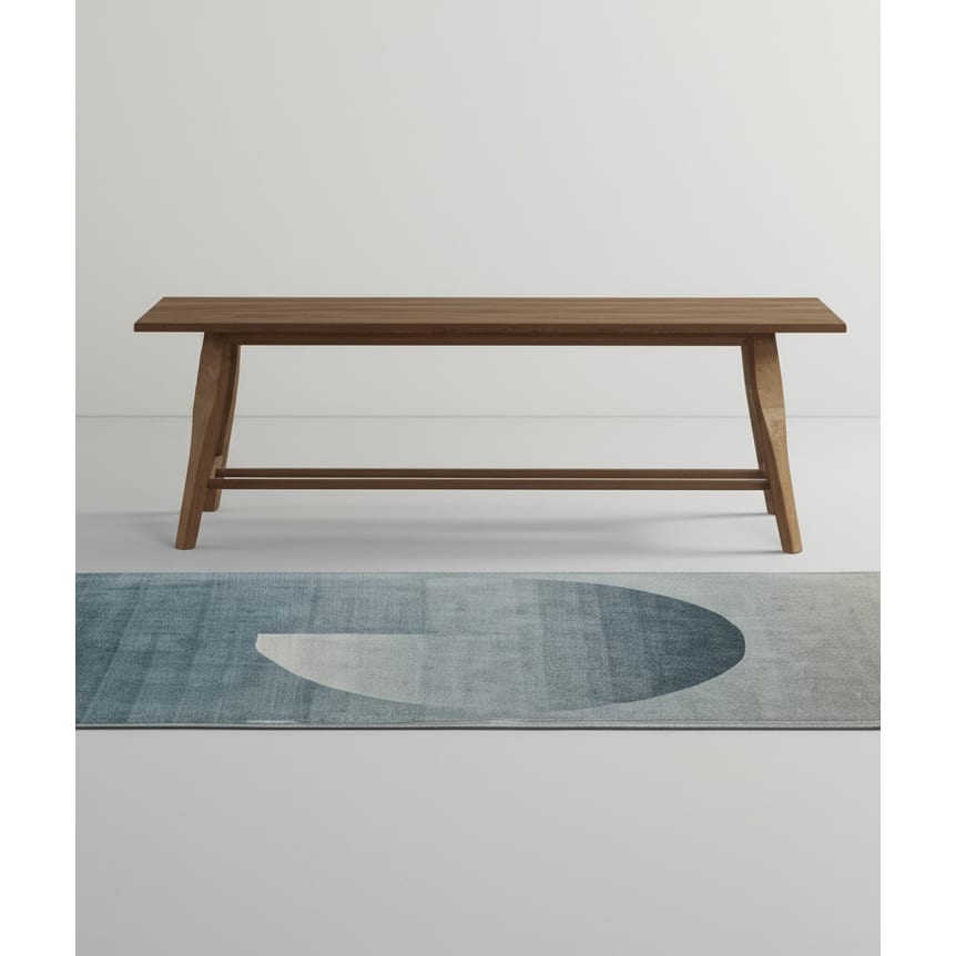 HomeRoots Ando Geometric Mid-Century Rectangle Area Rug