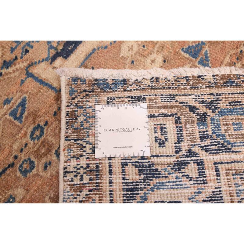 ECARPETGALLERY Hand-knotted Sarabi Copper Wool Rug - 7'2 x 9'9