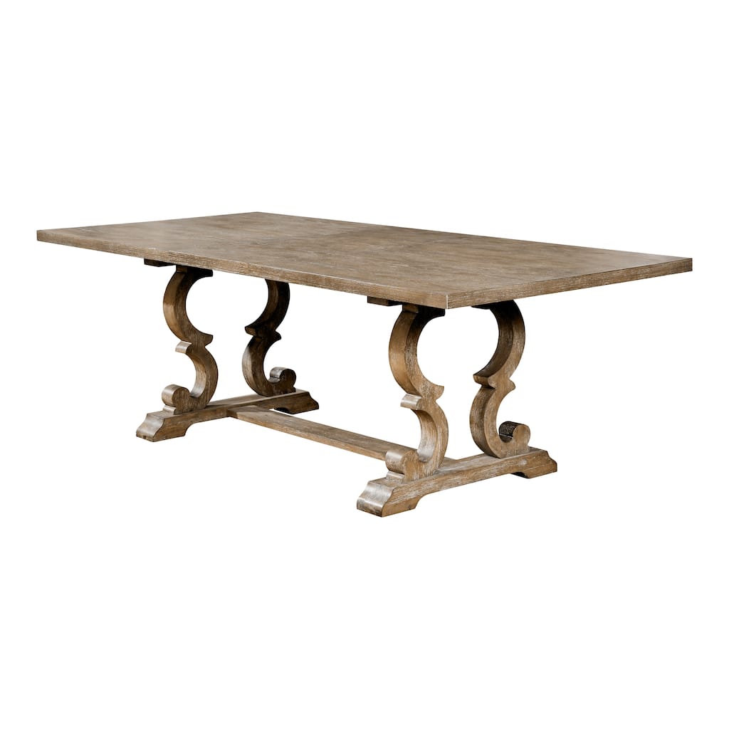 The Gray Barn Windswept Rustic 90-inch Wood Expandable Dining Table