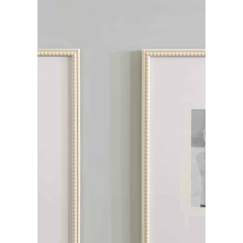 Kate and Laurel Adlynn Beaded Photo Frame Set