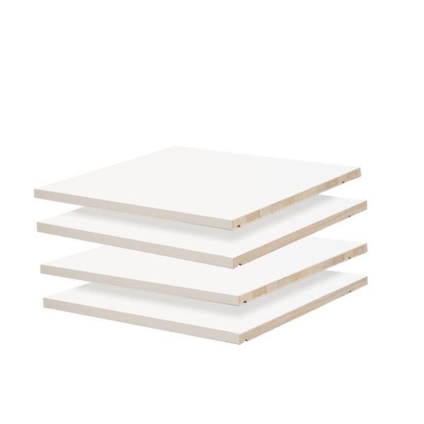 slide 1 of 25, Optional Small Shelves for Family Wardrobes ONLY, Set of 4