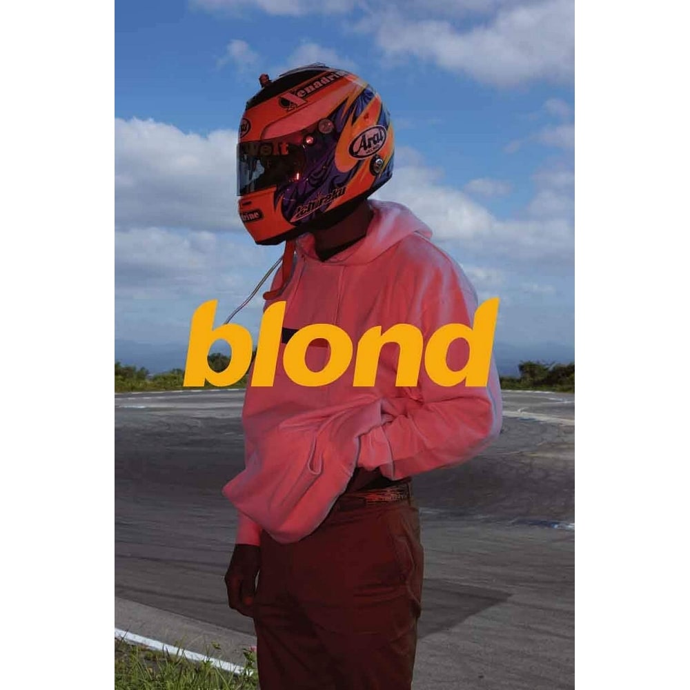 フランク・オーシャン Blond  Helmet ポスター Amazon.com: BUY ART FOR LESS Officially Licensed Frank Ocean