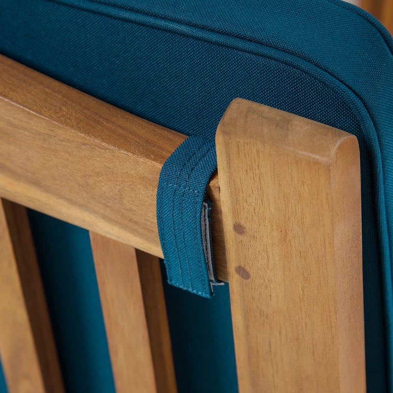 Exquisite Acacia Wood Club Chair for Outdoor