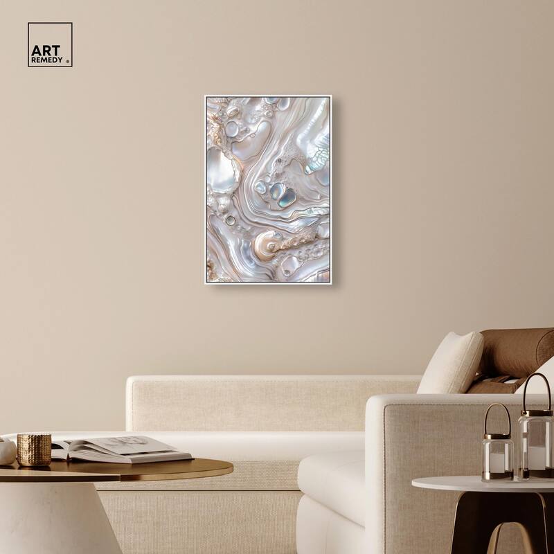 Fluid Preciousness II Canvas by Art Remedy
