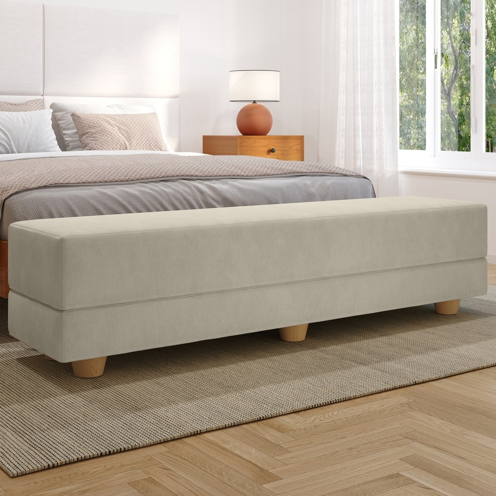 Jaxx Camden Convertible Bed Bench / Fold-Out Twin Guest Bed