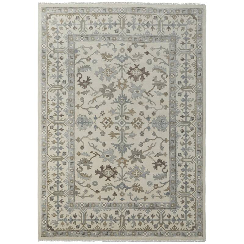 HomeRoots Floral Bohemian Rectangle Area Rug - 180.00 in. x 144.00 in. x 0.20 in.