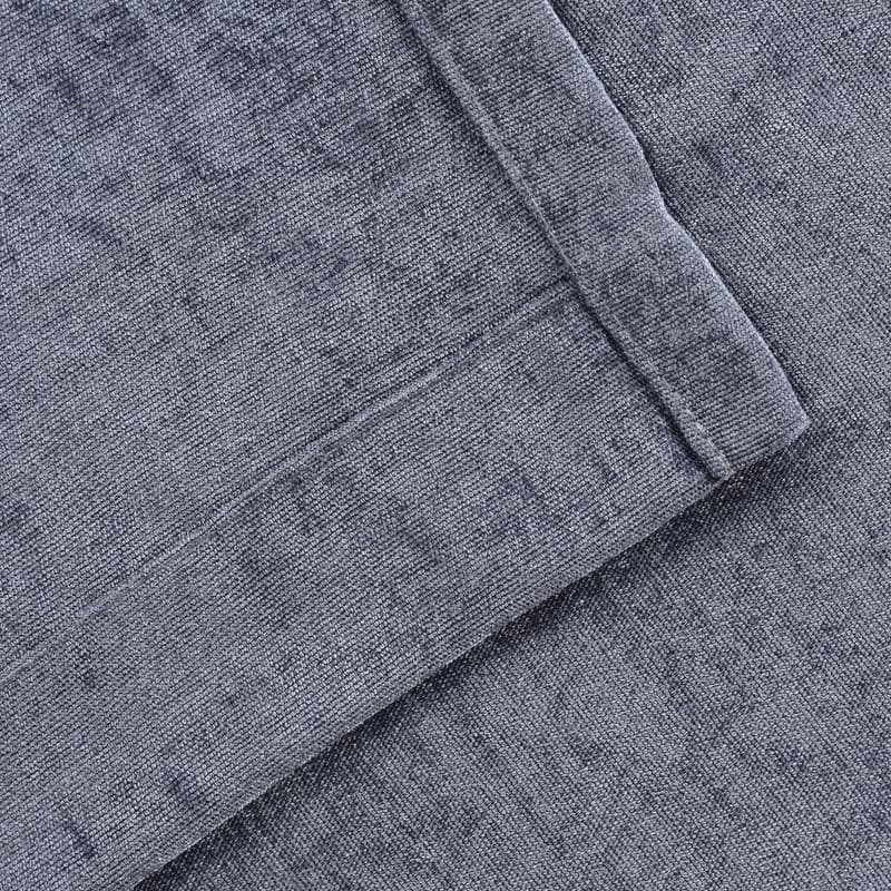 Superior Noor Semi-Blackout Chenille Grommet Curtains, Set of 2 Panels