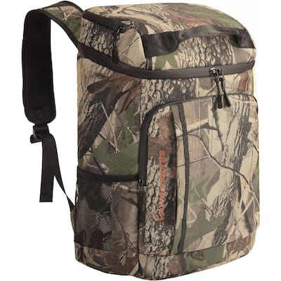 WARMOUNTS Insulated Backpack Cooler 36 Cans Soft Cooler with 2 Compartment for Camping Picnic