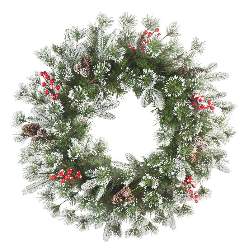 Puleo International 24" Decorated Wreath