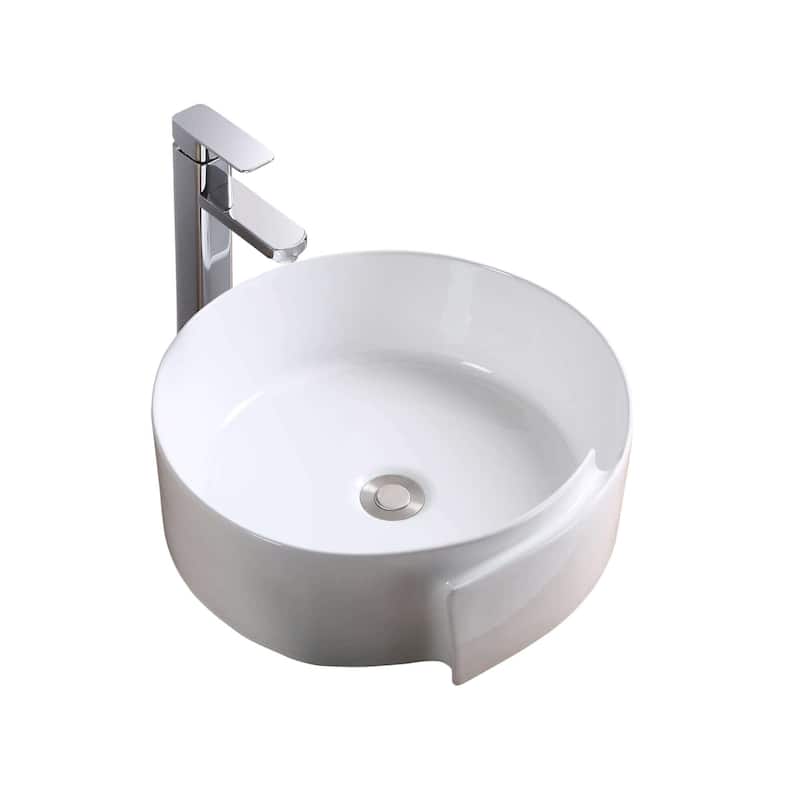 Modern Round Vessel Sink