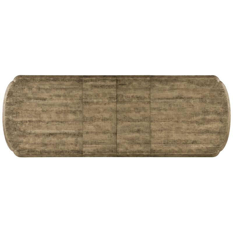 Hooker Furniture Le Vieux 86"W Rustic Luxury Formal Double Pedestal
