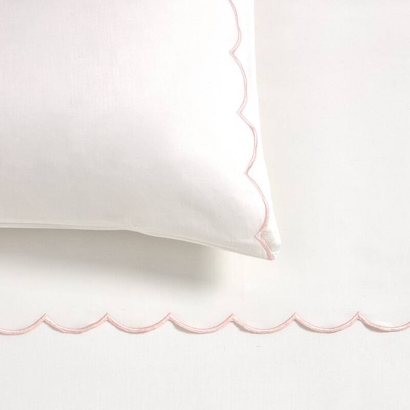 Peri Home Scallop Pillowcase Pair