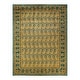preview thumbnail 1 of 6, Eclectic, One-of-a-Kind Hand-Knotted Area Rug - Green, 10' 2" x 13' 5" - 10' 2" x 13' 5"