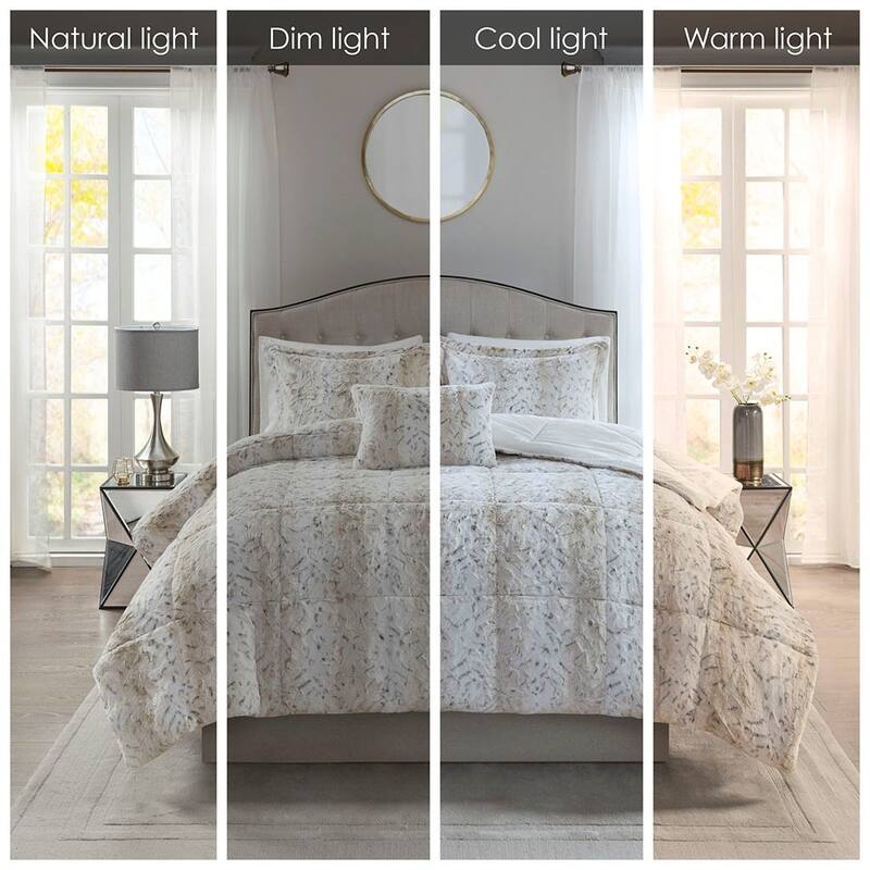 GDF Studio - Zuri Modern Full/Queen Comforter Set with Decorative Pillow