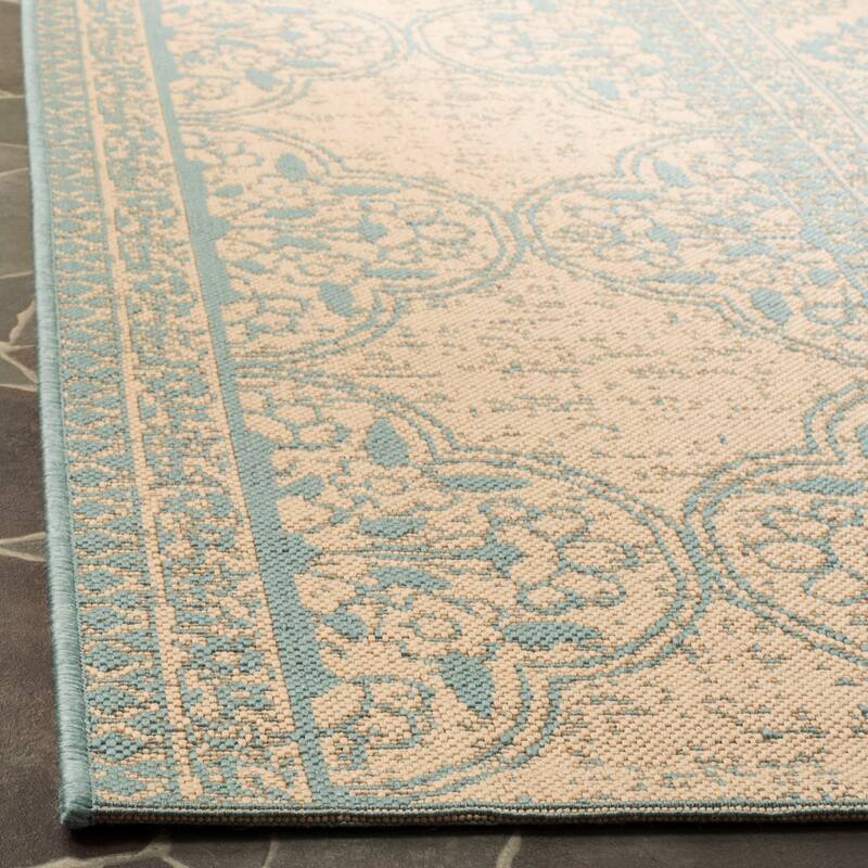 SAFAVIEH Linden Aysel Indoor/ Outdoor Waterproof Patio Backyard Rug