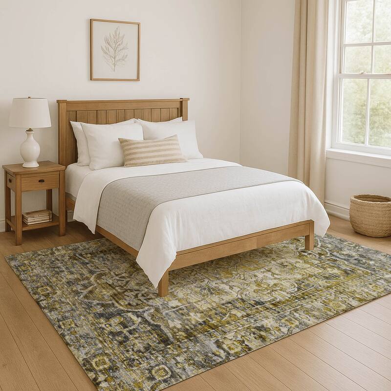 Premium Washable Super Soft Vintage Traditional Mayfield Rug