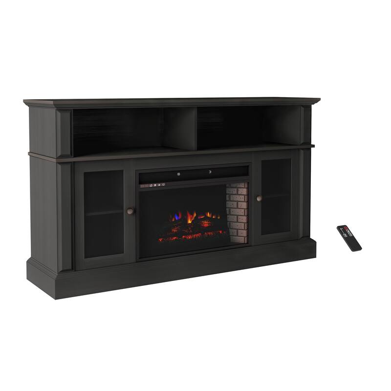 Electric Fireplace TV Console for 60-Inch TVs