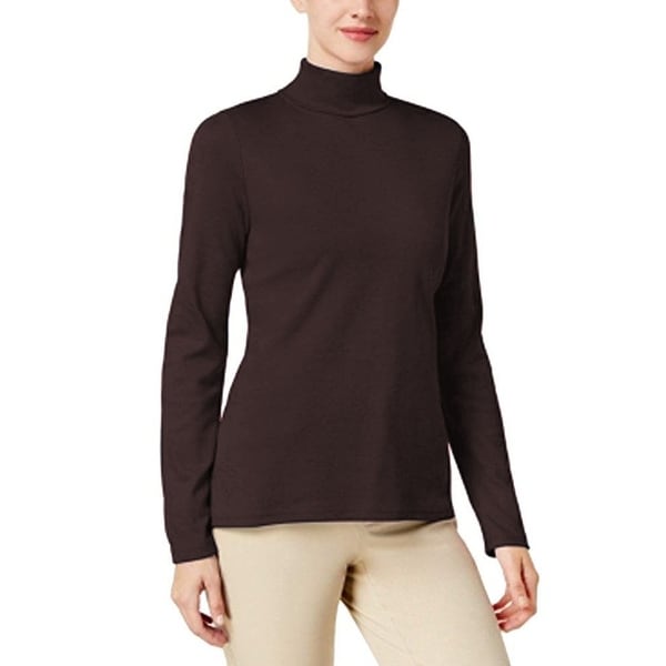 karen scott turtleneck tops