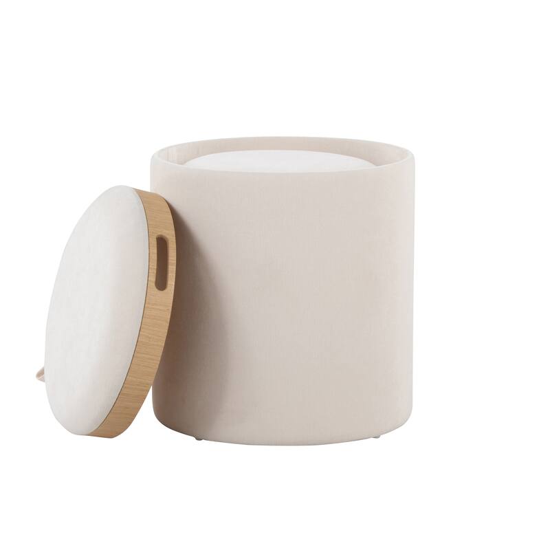Carson Carrington Astrid Tray Top Nesting Ottoman Set