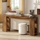 preview thumbnail 14 of 38, Farmhouse Wood 70.9 Inches Extra Long Console Table for Living Room, Hallway
