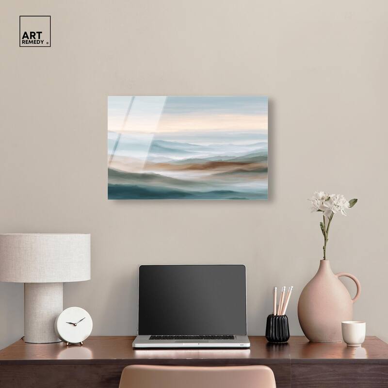 Nuance of the Range III Acrylic by Art Remedy, Ready to Hang