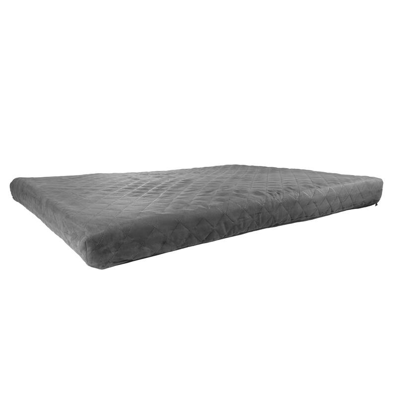 PETMAKER 2-Layer Memory Foam Dog Bed with Machine Washable Cover