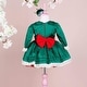 preview thumbnail 10 of 9, Merry Christmas Dress Collection 3 Piece Festive Ensemble for Girls