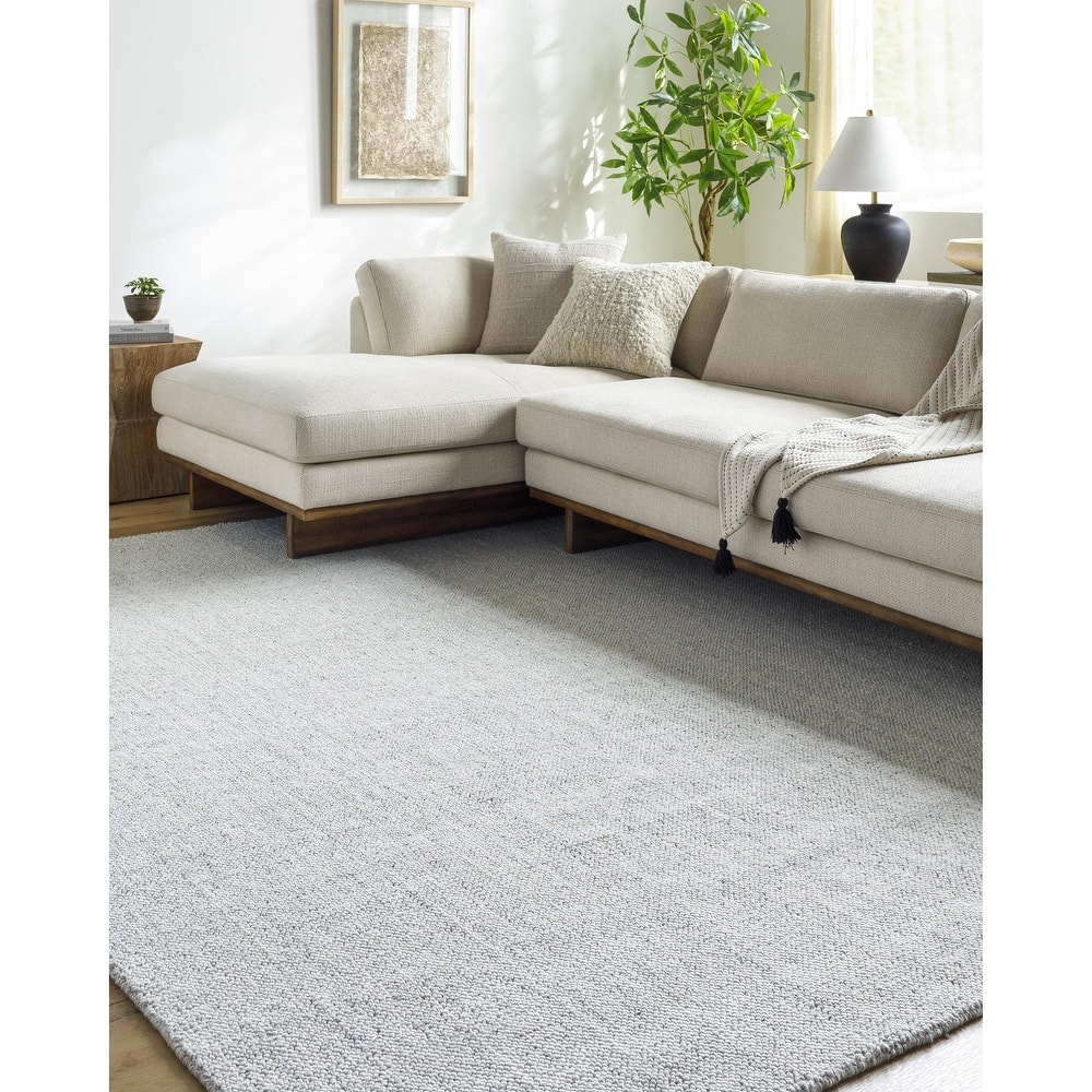 Daniel Rustic Solid Area Rug