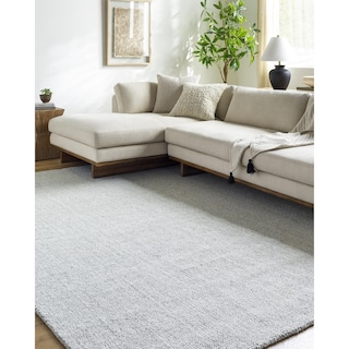 Daniel Rustic Solid Area Rug