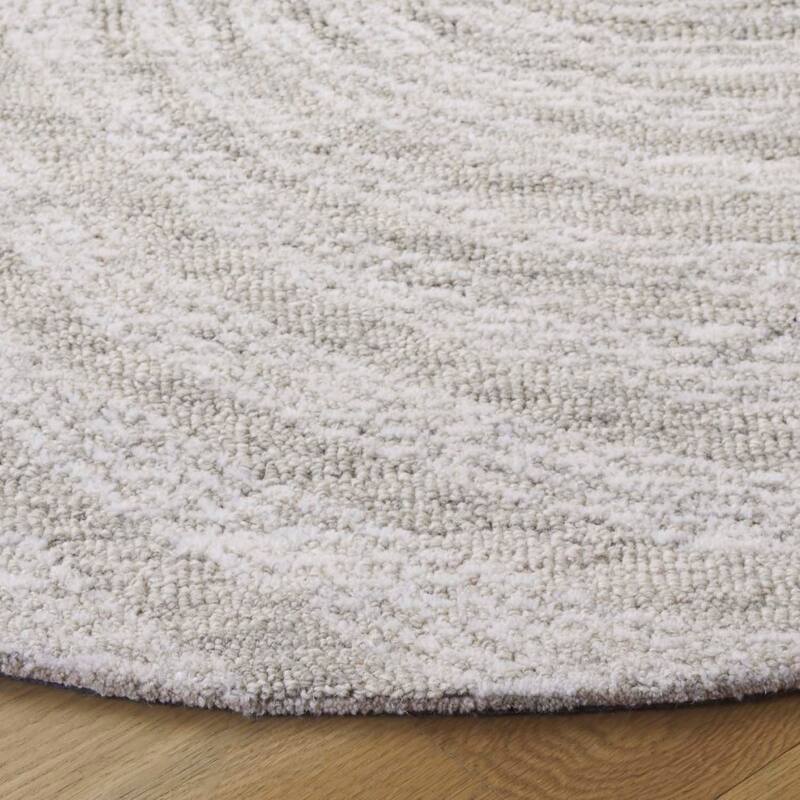 SAFAVIEH Handmade Novelty Blerona Swirl Wool Rug