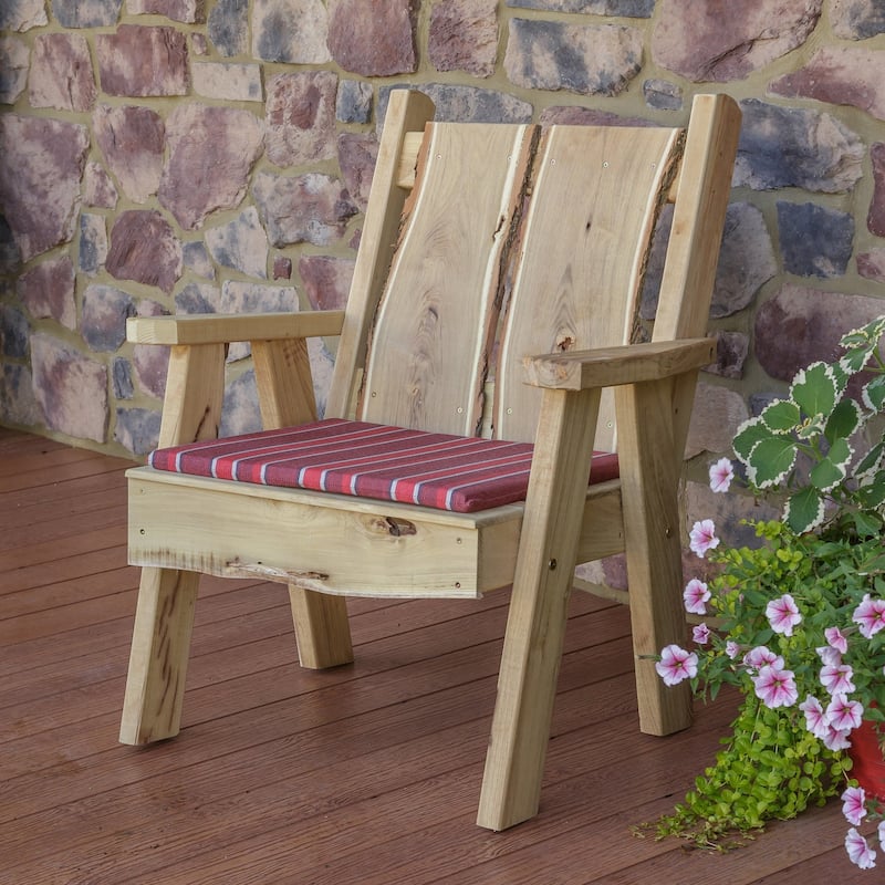 Live Edge Locust Wood Timberland Chair