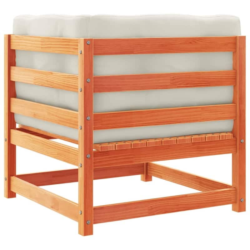 vidaXL Patio Sofa Set Solid pine wood Large Modular