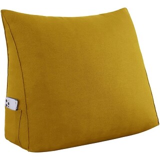Small, Leopard Print Liumltao Reading Pillow,Bed Rest Pillow,Home Office Sofa Chair Lumbar Pillow,Lumbar Cushion,Back Rest Support Standar Pillow