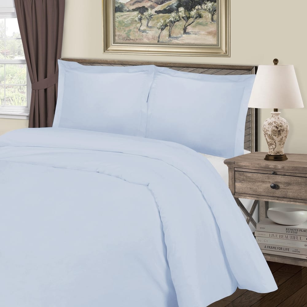 Superior ﻿﻿Cotton Blend Thread Count 1000TC Duvet Cover Set (Set of 3)