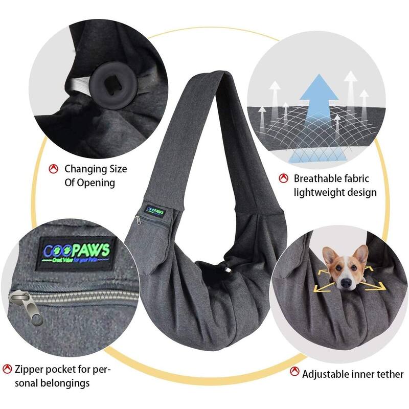 Jespet Comfy Pet Sling with pocket