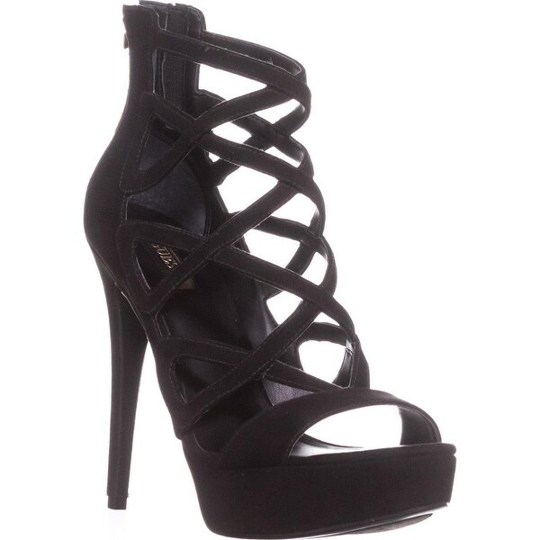 guess strappy heels
