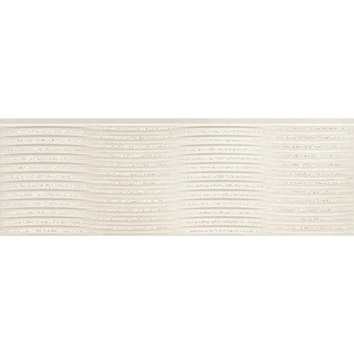 Apollo tile 10" x 30" Astralis Matte Alabaster White Ceramic Tile (6.02 sq ft/case) - 3 Pack
