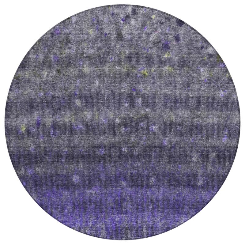 Machine Washable Indoor/ Outdoor Abstract Ombre Chantille Rug