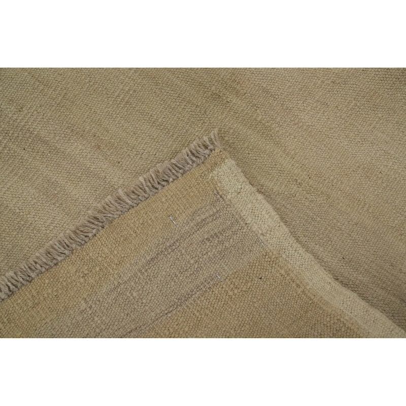 Hand Woven Oriental 100% Wool Carpet Southwestern Geometric Multi-Colored Kilim Area Rug - 5' 10'' X 3' 9''