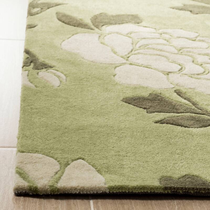 SAFAVIEH Handmade Modern Art Gudula Modern Polyester Rug