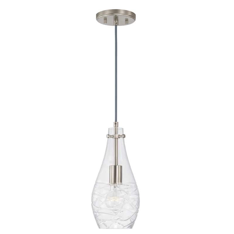 1-light Pendant - Brushed Nickel
