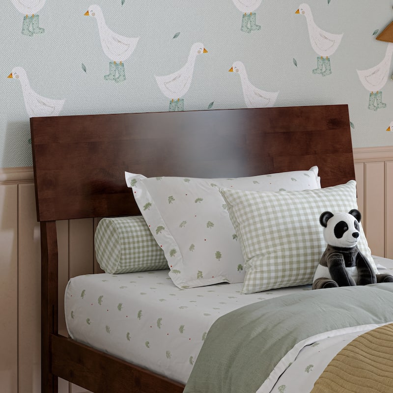 AFI Bradford Adjustable Wood Panel Headboard - Walnut - Twin