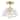 SAFAVIEH Lighting Eldrid Flush Mount - 10" W x 10" D x 8" H