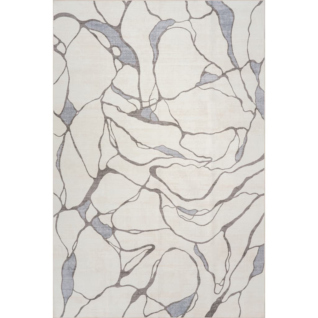 Nuloom Enlisse Abstract Washable Rug